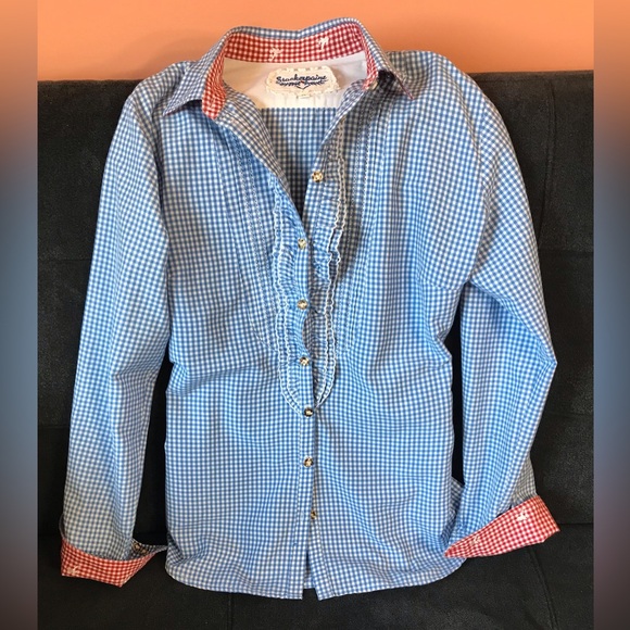 Stylish Fitted Blouse with sleeves - Picture 3 of 16